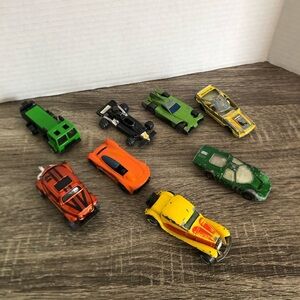Vintage Assorted Colourful Toy Cars Bundle